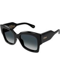Chloé - Ch0252S 001 Sunglasses Acetate Butterfly - Lyst