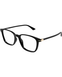 Montblanc - Mb0338O 006 Optical Frames Acetate Transparent Squared - Lyst