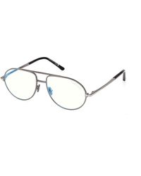 Tom Ford - Ft6186-B 8 Optical Frames Metal Pilot Normal - Lyst