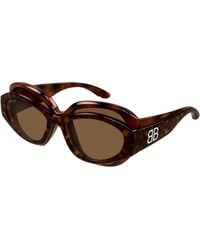 Balenciaga - Bb0456S 003 Sunglasses Acetate Cat Eye - Lyst