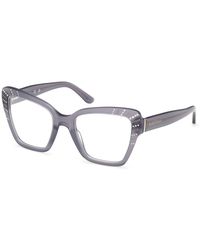Guess - Gm50034 020 Optical Frames Acetate Butterfly Normal - Lyst