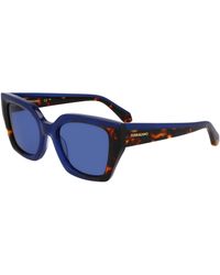 Ferragamo - Sf2035S 424 Sunglasses Acetate Butterfly Normal - Lyst