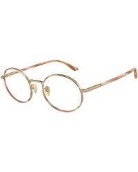 Giorgio Armani - Ar5145J 3002 Optical Frames Steel Round Normal - Lyst