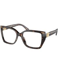 Michael Kors - Mk4115U Castello 3006 Optical Frames Acetate Transparent Squared Normal - Lyst