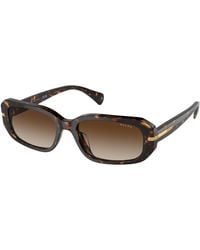 Ralph Lauren - Ra5311U 500313 Sunglasses Acetate Round Normal Shaded - Lyst