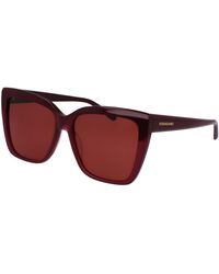 Ferragamo - Sf1102S 606 Sunglasses Acetate Squared Normal Normal - Lyst