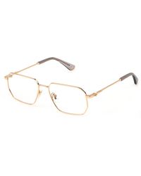 Police - Vpln23 Force 4 300 Optical Frames Metal Geometric - Lyst