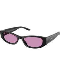 Prada - Pr D22S 16K30G Sunglasses Acetate Squared Normal - Lyst