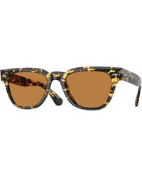 Oliver Peoples - Ov5601Su Rueny 177853 Sunglasses Acetate Squared Normal - Lyst
