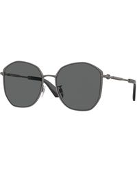 Burberry - Be3153D 131687 Sunglasses Metal Geometric Normal - Lyst