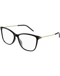 Gucci - Gg1272O 001 Optical Frames Plastic Cat Eye - Lyst