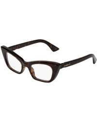 Marni - Kog Nezia Dark Optical Frames Acetate Cat Eye - Lyst