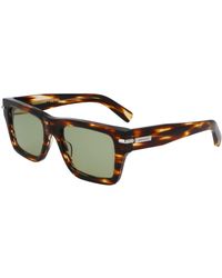 Ferragamo - Sf2033S 216 Sunglasses Acetate Squared Normal - Lyst