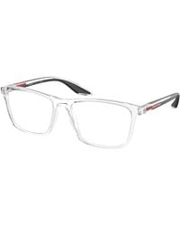 Prada Linea Rossa - Ps 01Qv 2Az1O1 Optical Frames Nylon Pillow Normal - Lyst
