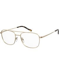 Pierre Cardin - P.C. 6913 J5G Optical Frames Metal Squared Normal - Lyst