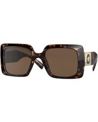 Versace - Ve4405 108/73 Sunglasses Acetate Squared Normal - Lyst