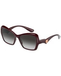 Dolce & Gabbana - Dg6153 32858G Sunglasses Plastic Cat Eye Nuanced - Lyst