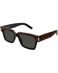 Saint Laurent - Sl 732 Vadim 003 Sunglasses Acetate Squared - Lyst