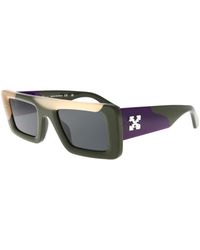 Off-White c/o Virgil Abloh - Oeri069 Seattle 5707 Sunglasses Acetate Squared Normal - Lyst