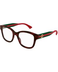 Gucci - Gg1863O 003 Optical Frames Acetate Transparent Squared - Lyst