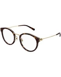 Gucci - Gg1885Oa 002 Optical Frames Acetate Transparent Round - Lyst
