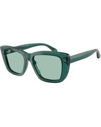 Emporio Armani - Ea4246U 6252/2 Sunglasses Acetate Cat Eye Normal - Lyst