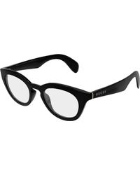 Gucci - Gg1934O 001 Optical Frames Injected Transparent Squared - Lyst