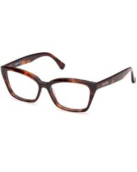 Max Mara - Mm5232 052 Optical Frames Acetate Cat Eye Normal - Lyst