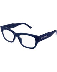 Balenciaga - Bb0450O 004 Optical Frames Acetate Transparent Squared - Lyst