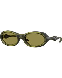 DIESEL - Dl3011U 511/Cb Sunglasses Injected Round Normal - Lyst