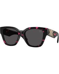 Burberry - Be4489U 412687 Sunglasses Injected Squared Normal - Lyst