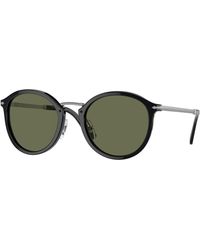 Persol - Po3309S 95/58 Sunglasses Acetate Round Polarized - Lyst