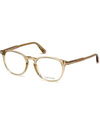 Tom Ford - Ft5401 045 Optical Frames Acetate Round Normal - Lyst