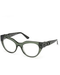 Guess - Gu50323 096 Optical Frames Acetate Cat Eye Normal - Lyst