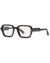 Philipp Plein - Vpp155M Plein Contemporary 722 Optical Frames Acetate Squared - Lyst