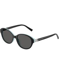 Tiffany & Co. - Tf4263D 8055S4 Sunglasses Acetate Round Normal - Lyst