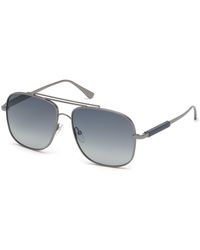 Tom Ford - Ft0669 Jude 12W Sunglasses Metal Geometric Normal Shaded - Lyst