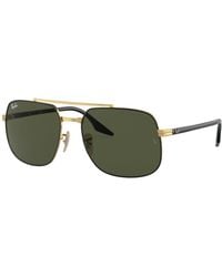 Ray-Ban - Rb3699 Sunglasses Frame Green Lenses - Lyst
