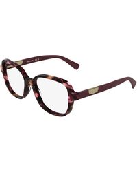 Longchamp - Lo2784 642 Optical Frames Acetate Squared Normal - Lyst