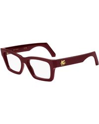 Etro - 0082 Lhf Optical Frames Polyamide Squared Normal - Lyst