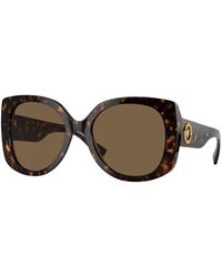 Versace - Ve4387 108/73 Sunglasses Acetate Squared Normal - Lyst