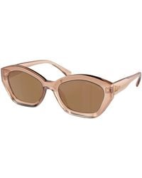 Michael Kors - Mk2209U Bel Air 3999/O Sunglasses Injected Geometric Normal Mirror - Lyst
