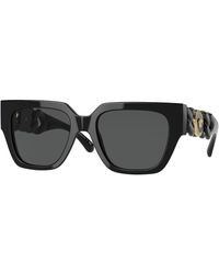 Versace - Ve4409 Gb1/87 Sunglasses Acetate Squared Normal - Lyst