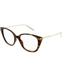 Saint Laurent - Sl 627 004 Optical Frames Acetate Transparent Cat Eye - Lyst