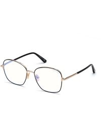 Tom Ford - Ft5685-B 001 Optical Frames Metal Geometric Normal - Lyst