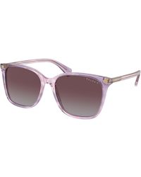 Ralph Lauren - Ra5293 Vvcv 603662 Sunglasses Acetate Squared Polarized Shaded - Lyst