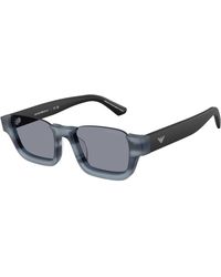 Emporio Armani - Ea4268U 6368/1 Sunglasses Acetate Geometric Normal - Lyst