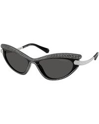 Swarovski - Sk6038 100187 Sunglasses Injected Cat Eye Normal - Lyst