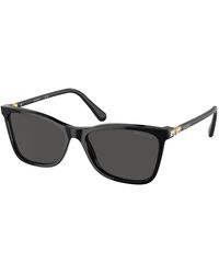 Swarovski - Sk6004 100187 Sunglasses Acetate Squared Normal - Lyst