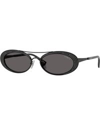 Vogue Eyewear - Vo4348Sb 352/87 Sunglasses Metal Round Normal - Lyst